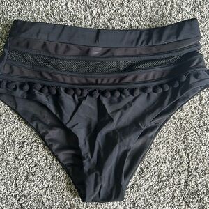 high rise bikini bottom